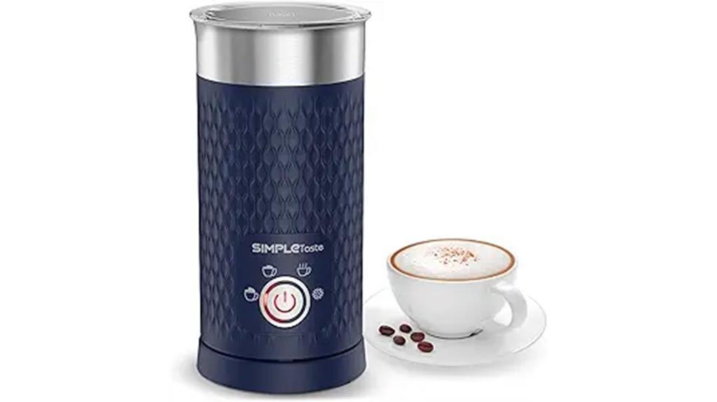 electric milk frother steamer