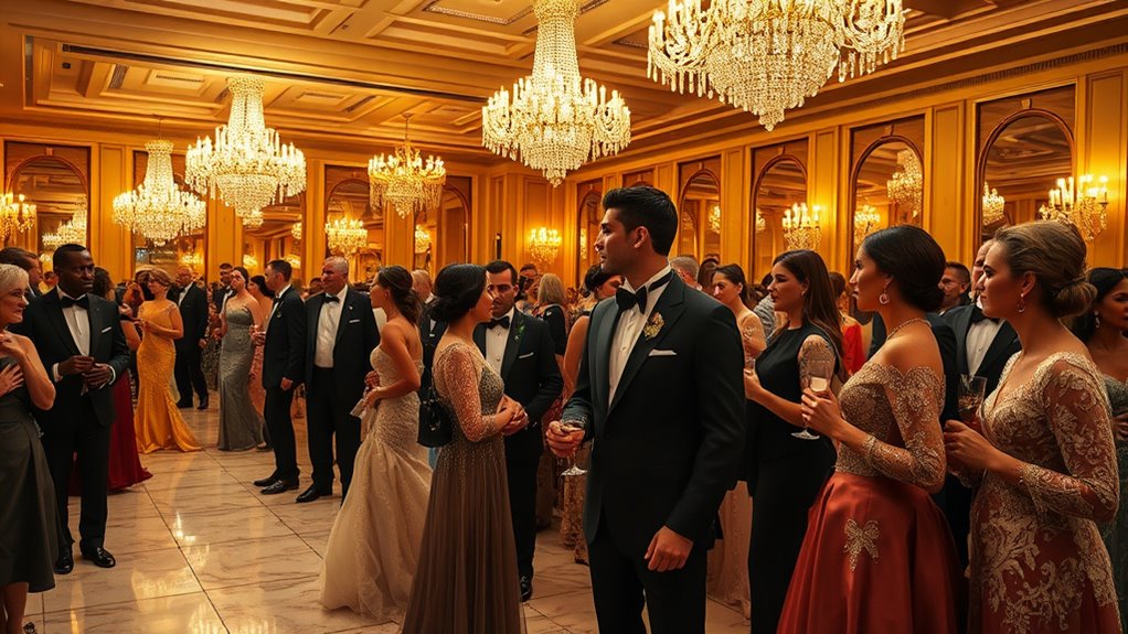 elegant attire and etiquette