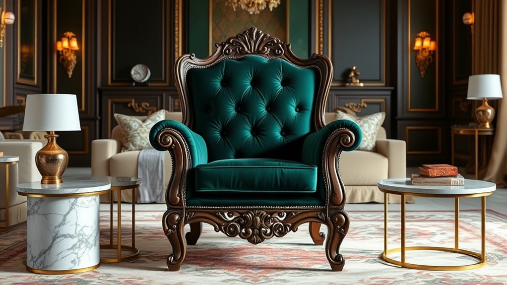 elegant lighting highlights craftsmanship