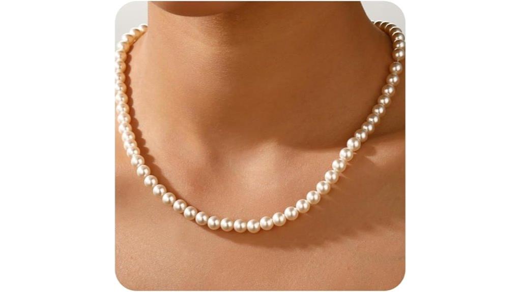 elegant pearl necklace collection