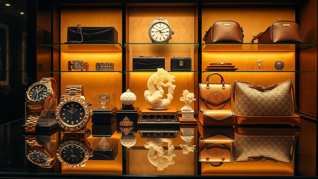 elegant protected display lighting