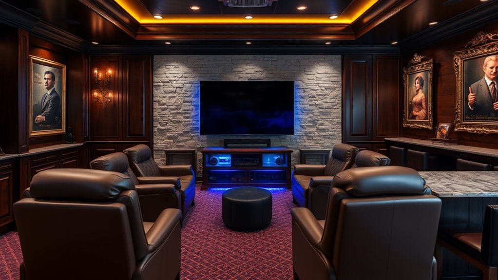 elegant themed decorative accents