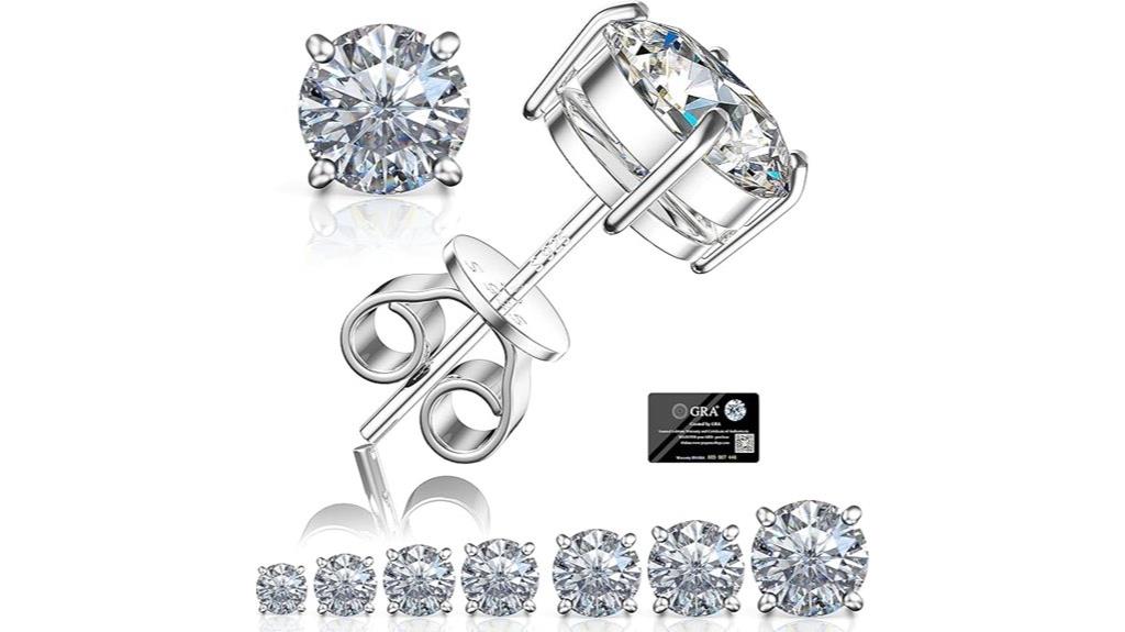 elegant unisex gemstone earrings