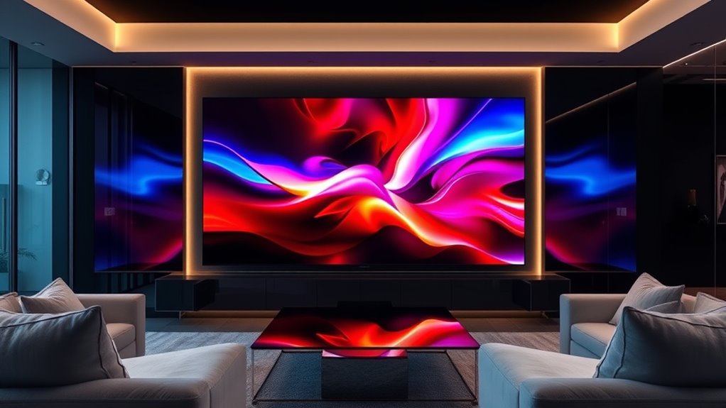 enhanced visual and audio experience