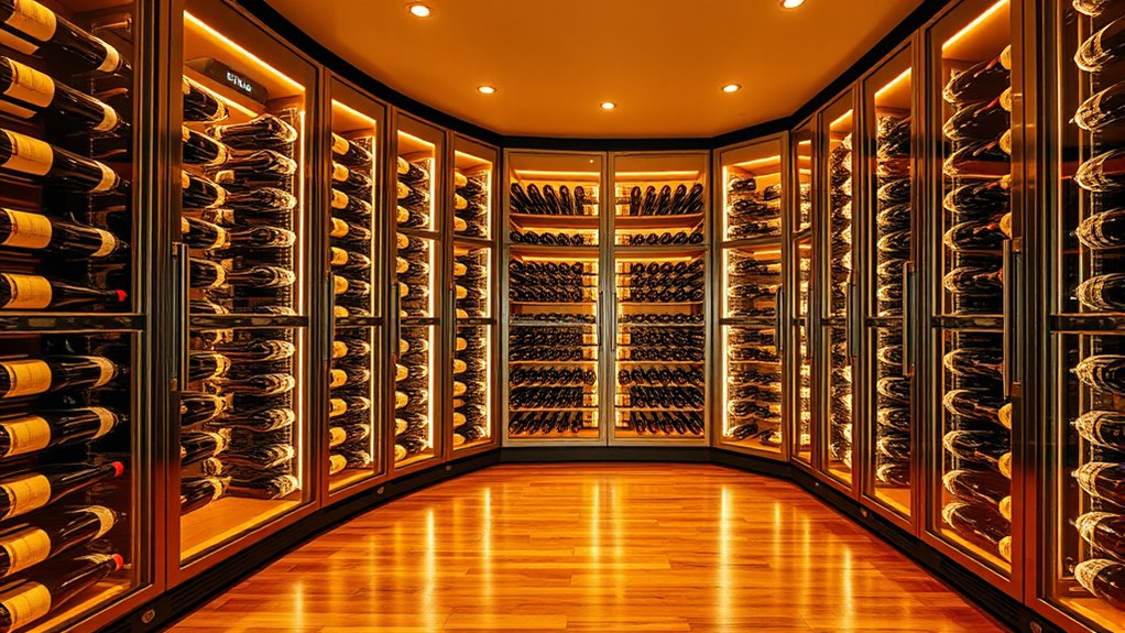 evaluate long term wine storage