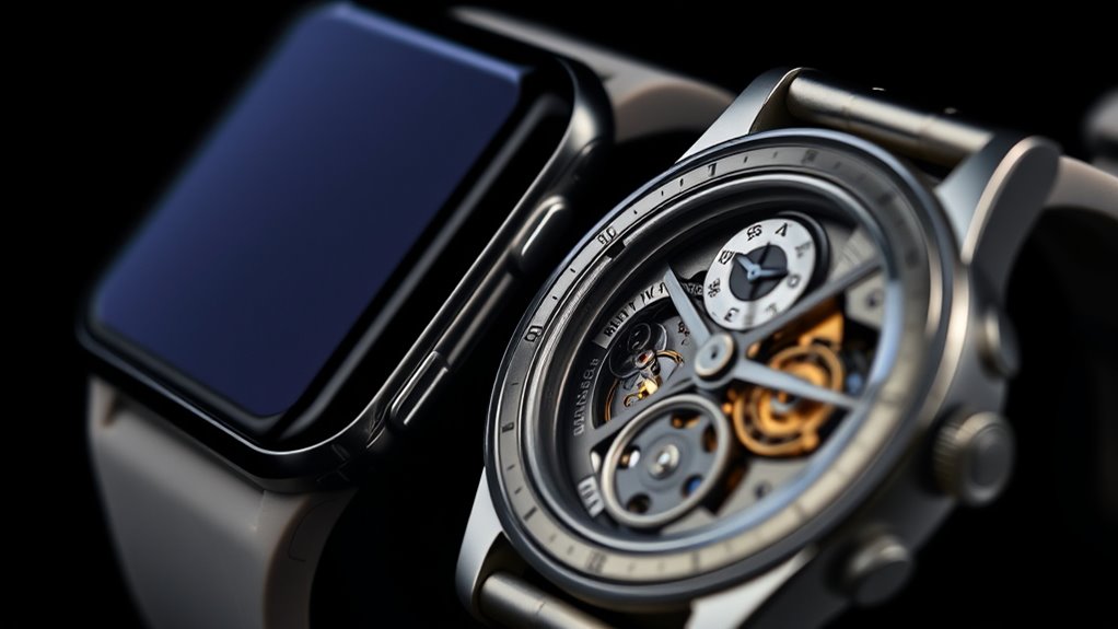 evolution of mechanical and digital timepieces