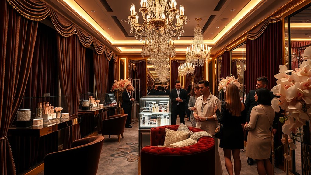 exclusive luxury beauty events