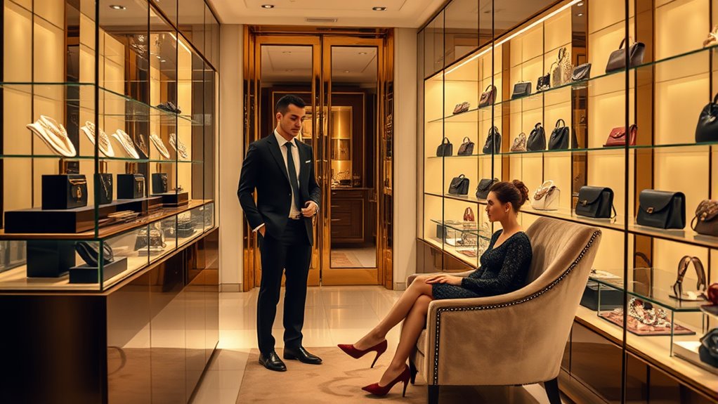 exclusive luxury shopping access