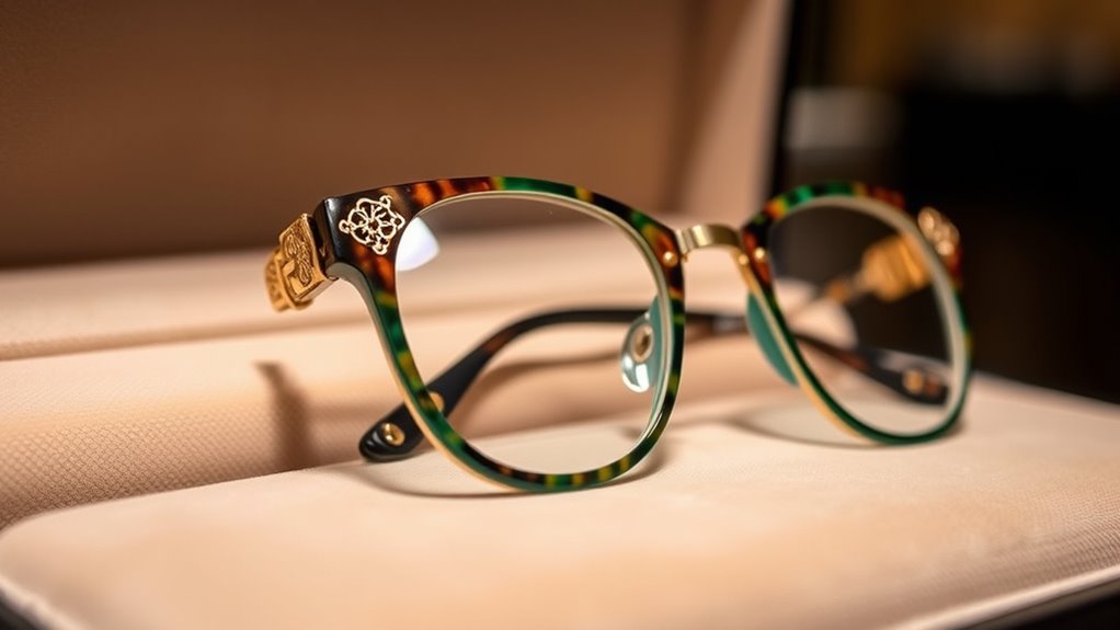 exclusive rare artistic eyewear