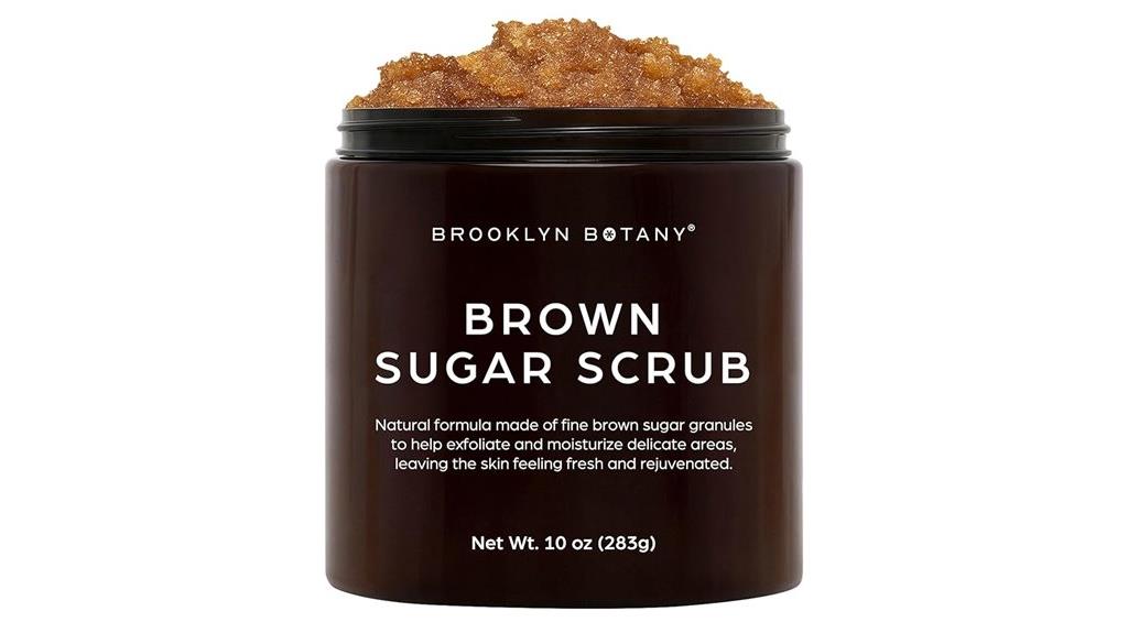 exfoliating brown sugar scrub