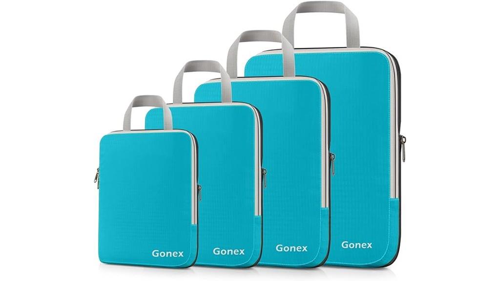 expandable travel packing cubes