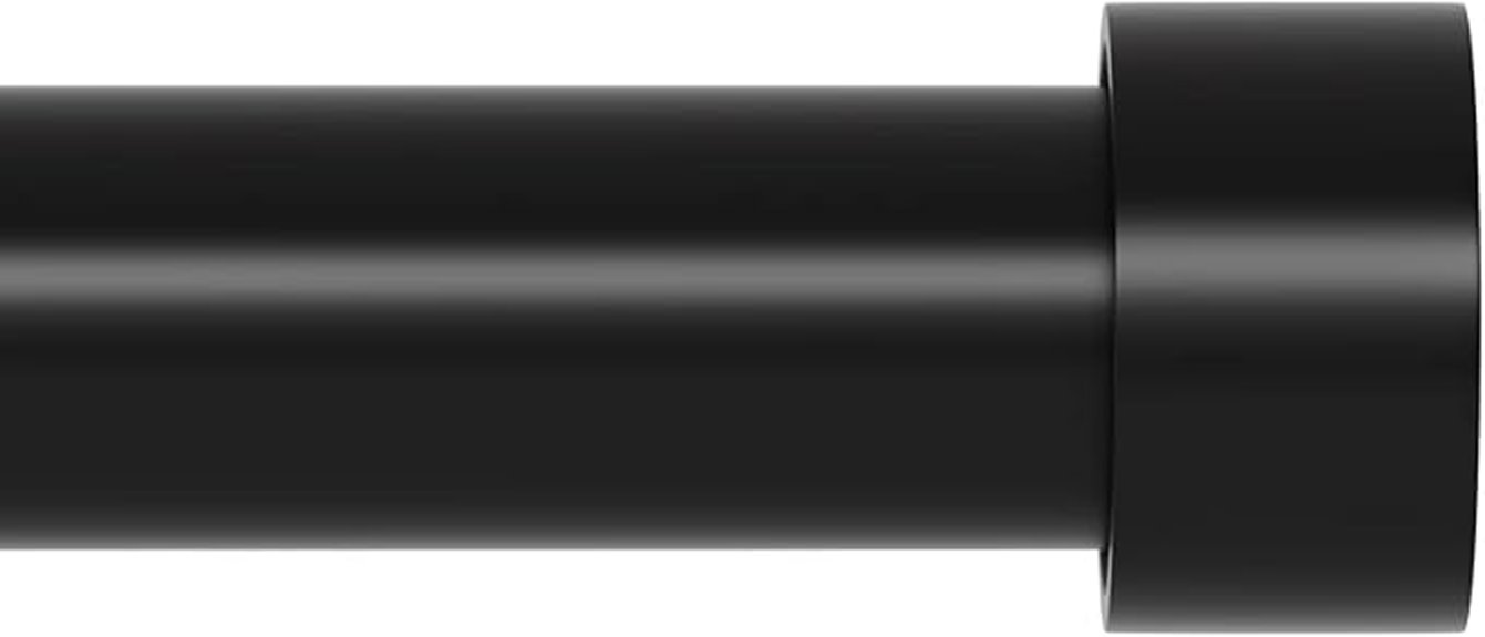 extended adjustable window rod