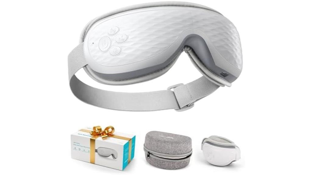eye massager with heat