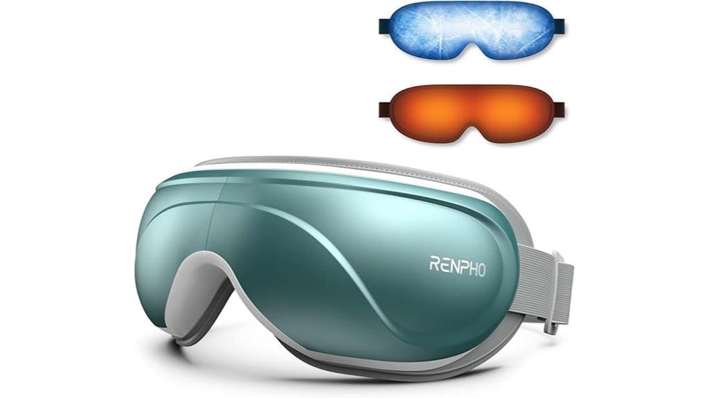 eye massager with heat