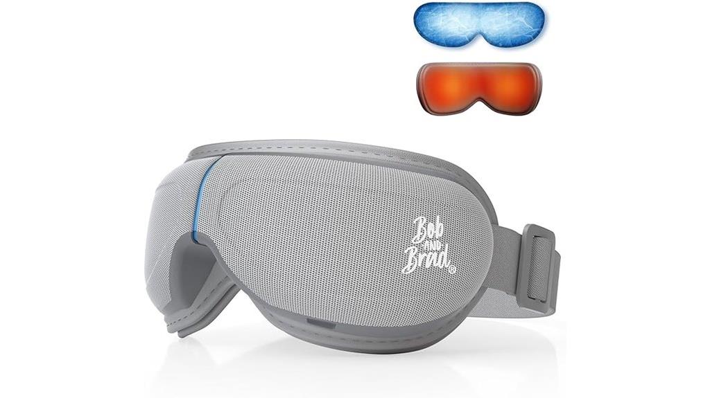 eye massager with heat