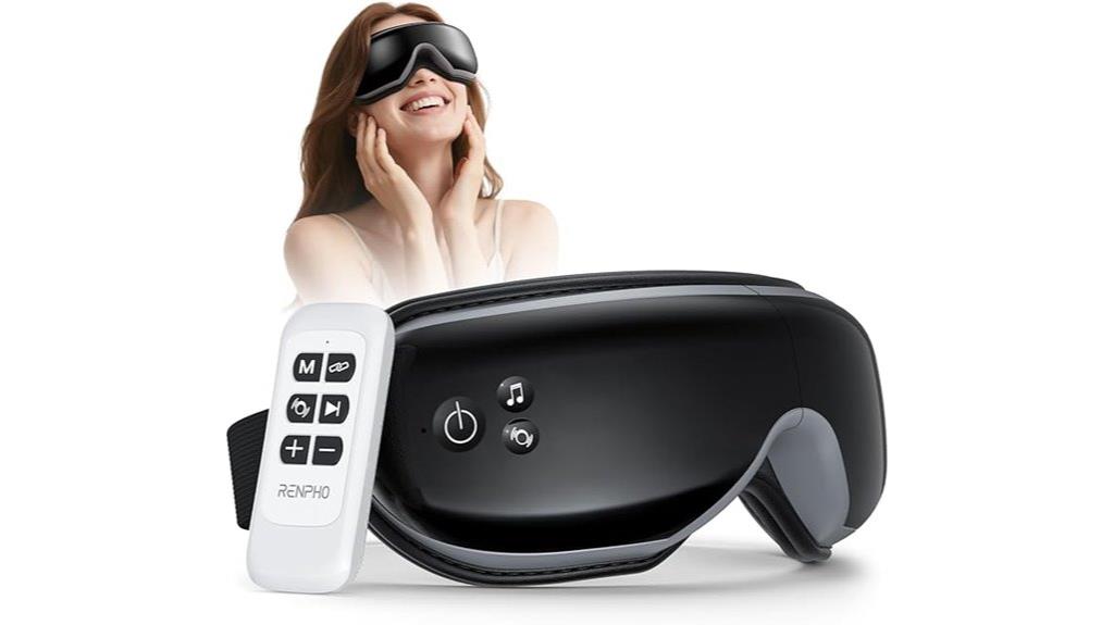 eye massager with heat