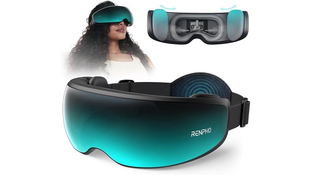 eye massager with mist