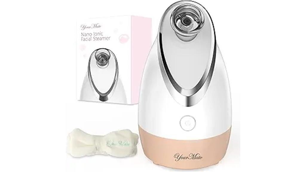 facial steamer with aromatherapy