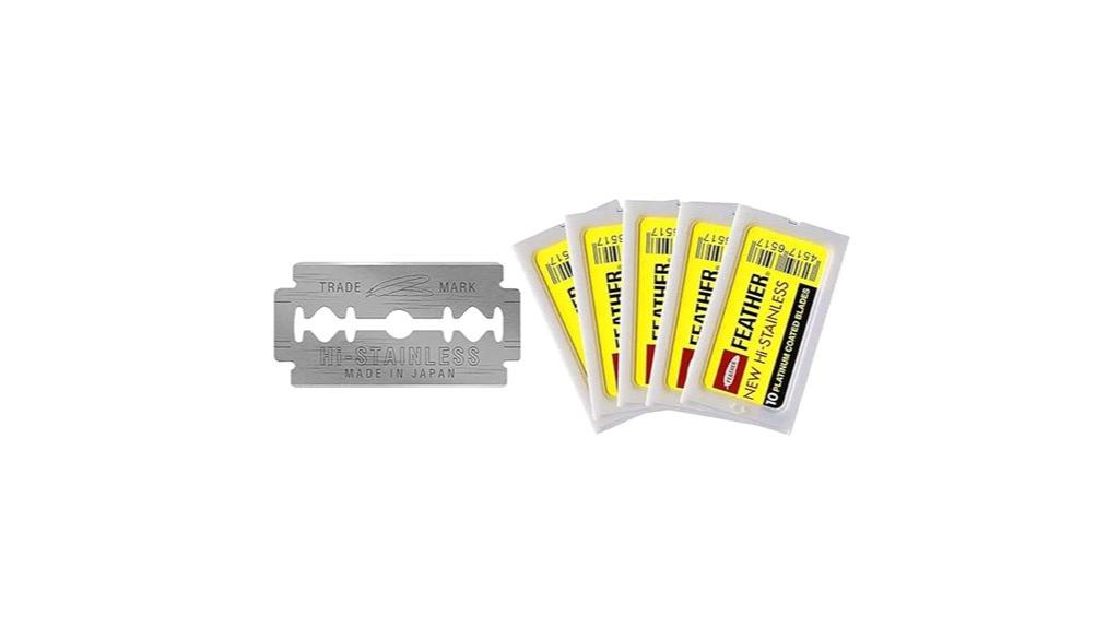 feather double edge blades