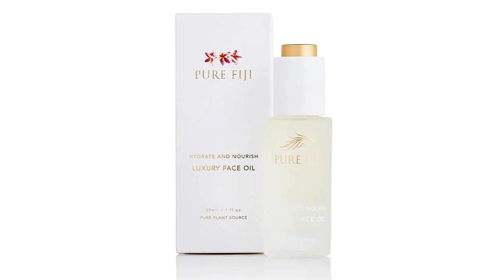 fiji inspired nourishing face oil