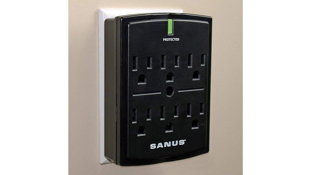 fireproof wall surge protector