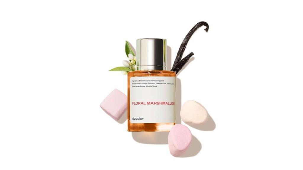 floral marshmallow scented perfume