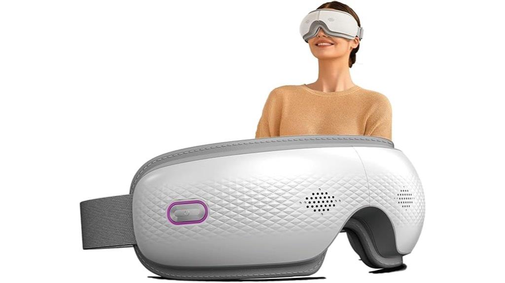 foldable heat music eye mask