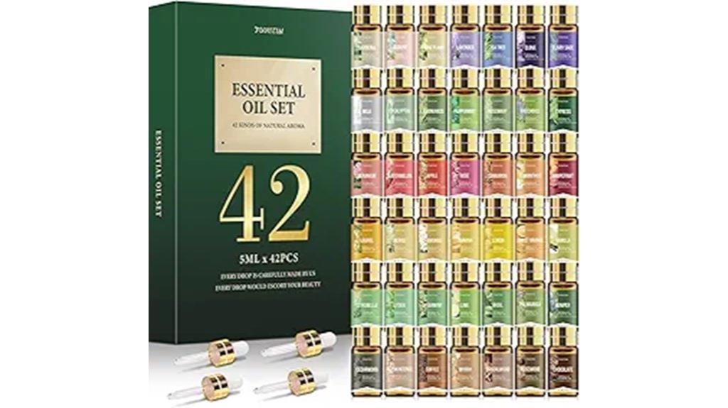 forty two 5ml essential oils