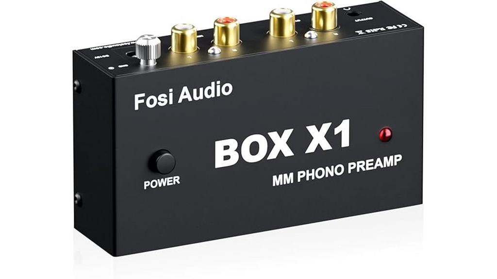 fosi audio turntable preamp