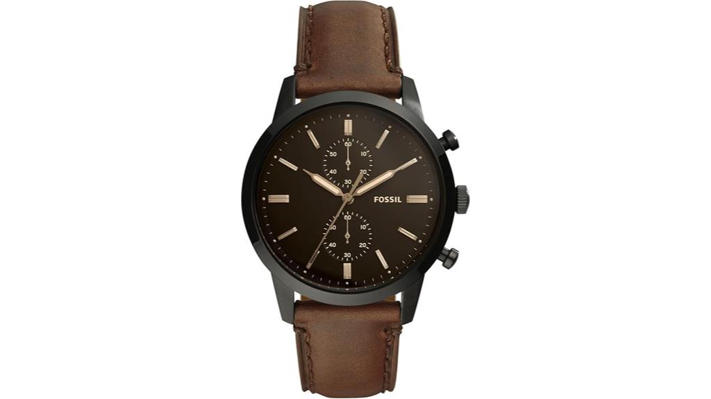 fossil men s quartz chronograph