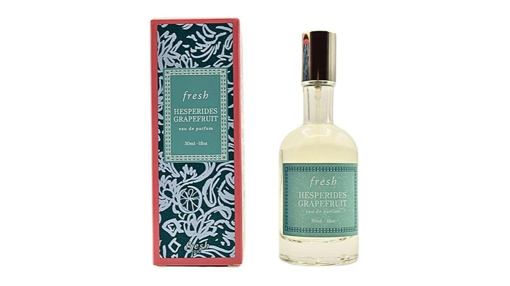 fresh grapefruit scent