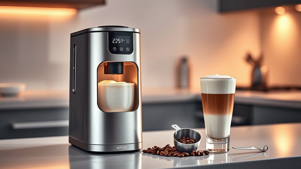 frothing versatility cleaning durability