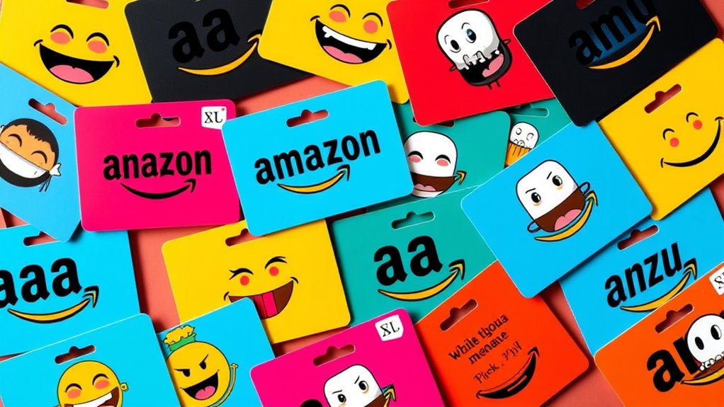 funny amazon gift card designs
