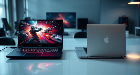 gaming vs business laptops