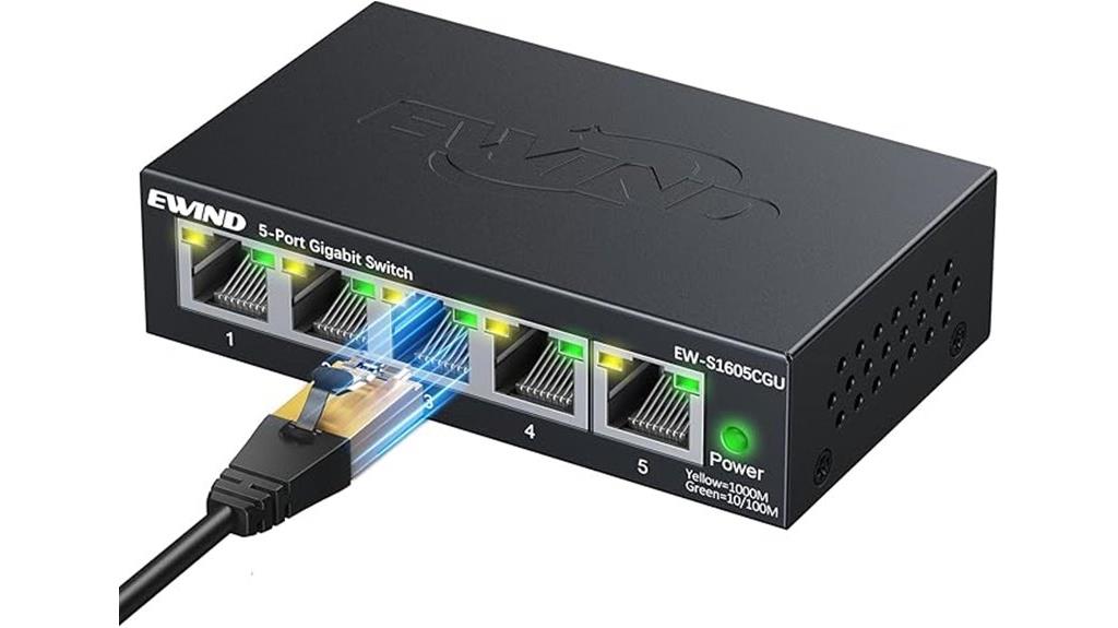gigabit ethernet vlan switch