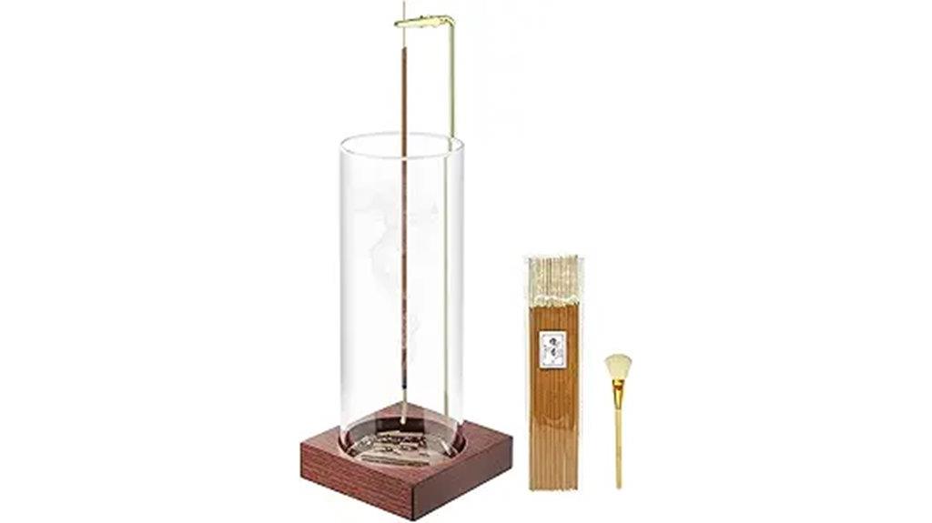 glass ash catcher incense holder