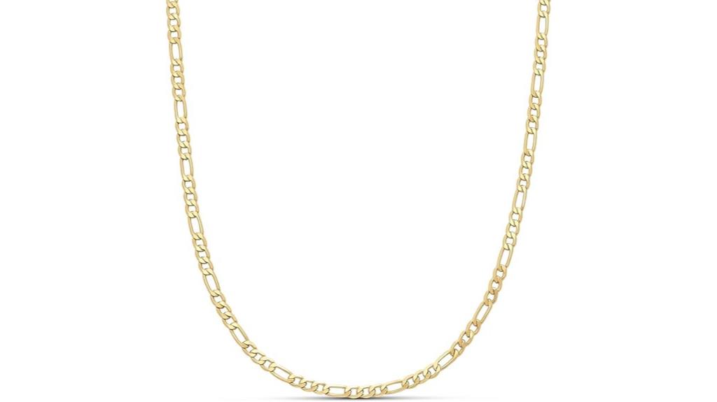 gold sterling silver chain