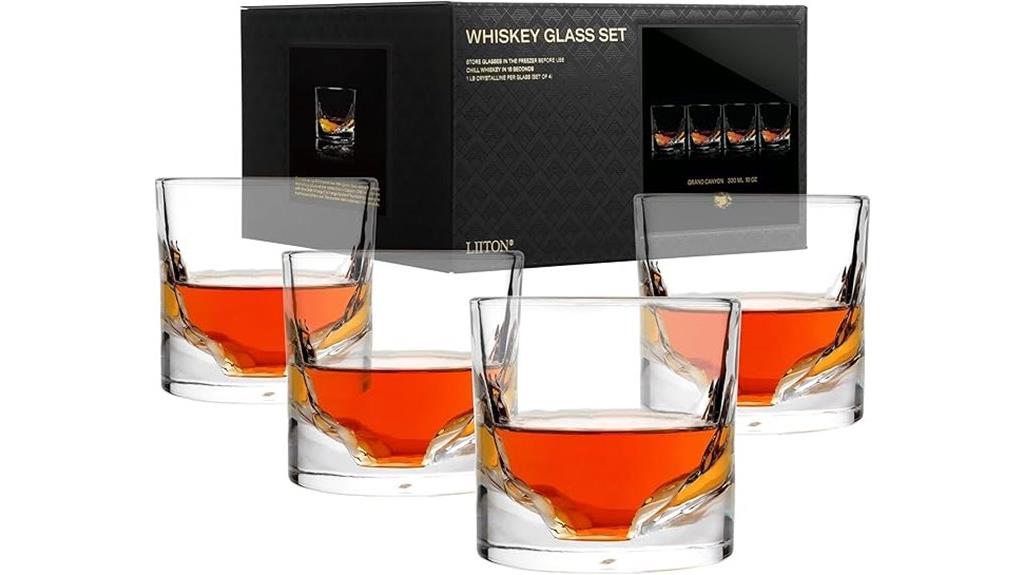 grand canyon crystal glasses