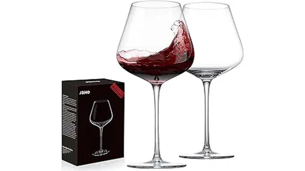 hand blown italian crystal