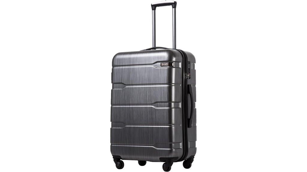 hardshell tsa lock suitcase
