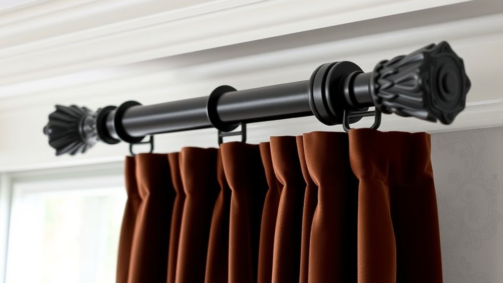 heavy duty curtain rod considerations