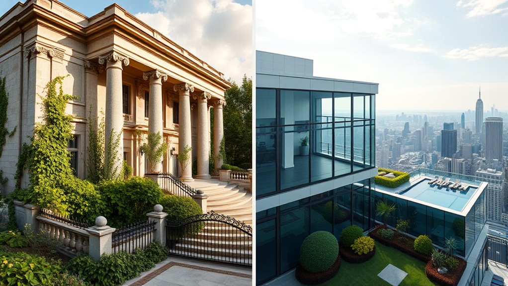 heritage or modern luxury