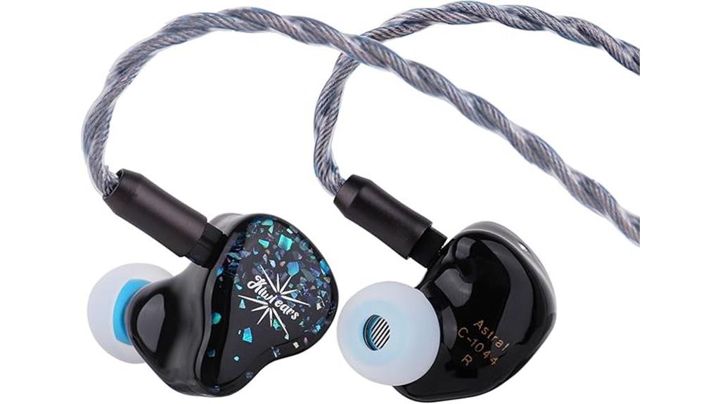 high fidelity hybrid earphones