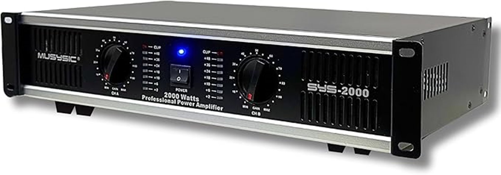 high power stereo amplifier