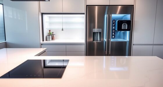 high tech modern kitchen appliances