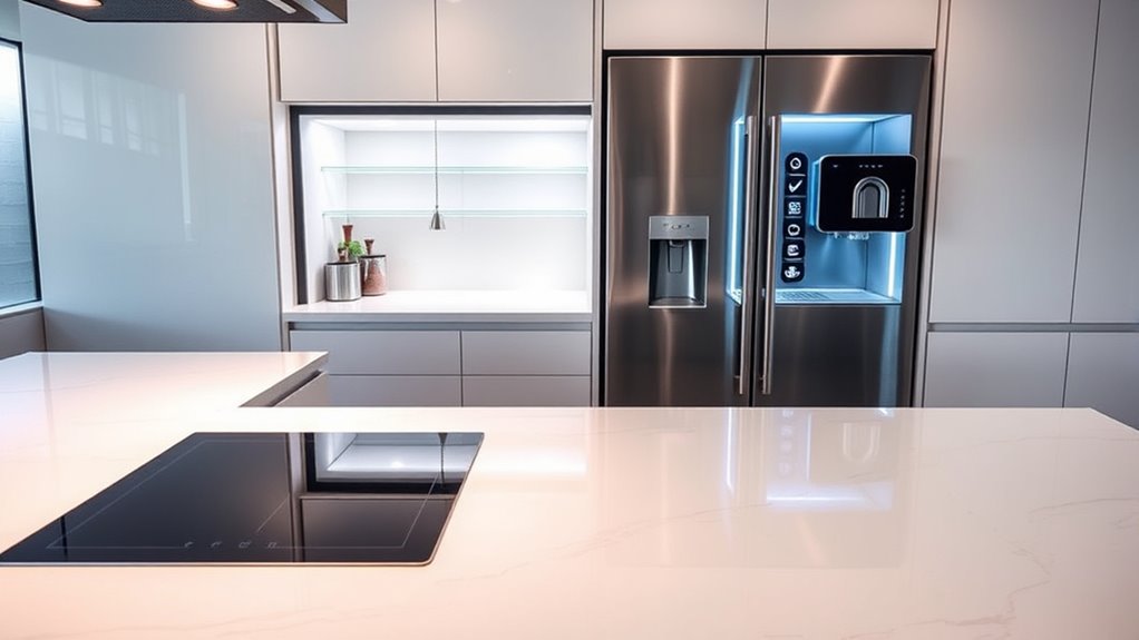 high tech modern kitchen appliances