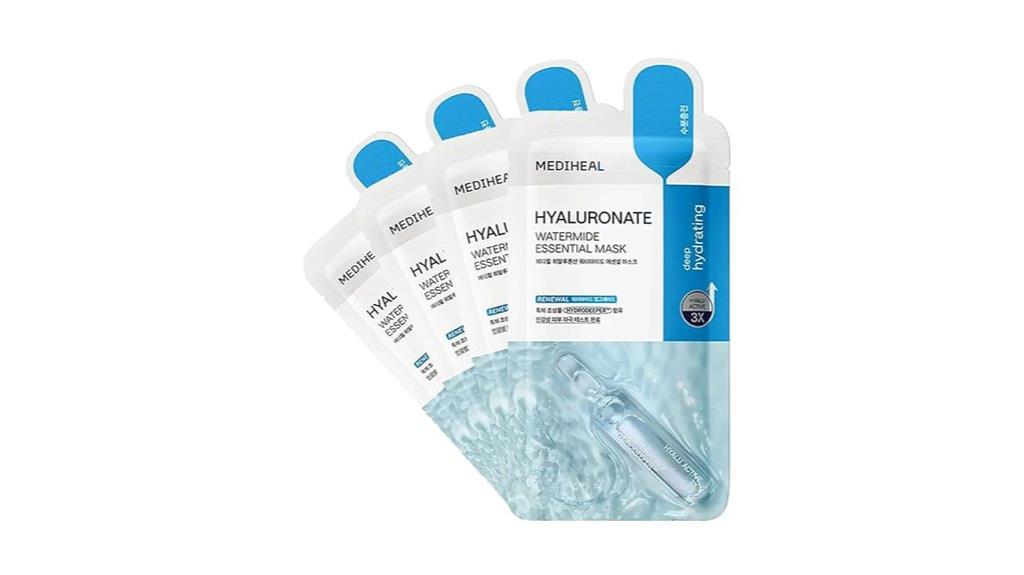 hydrating hyaluronate face masks