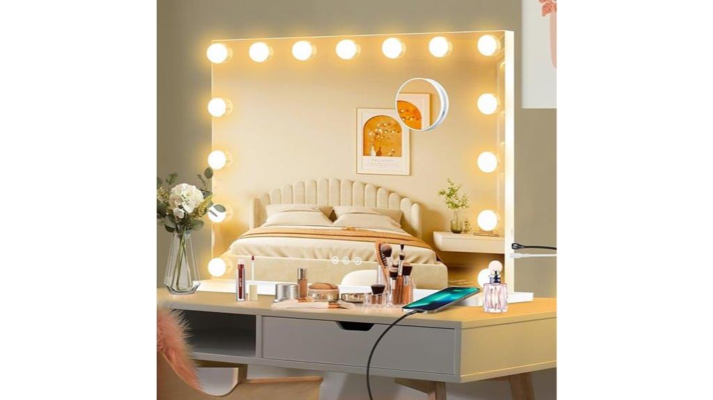 illuminated moonee vanity mirror