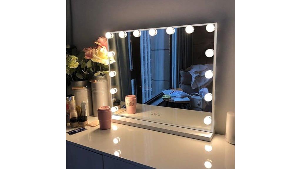 illuminated vanity mirror