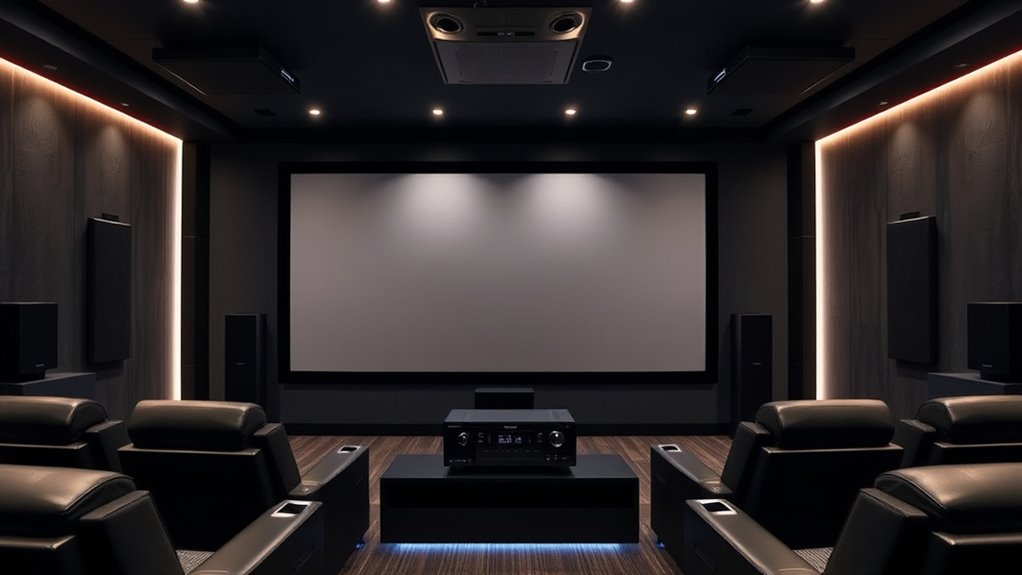 immersive audio system setup